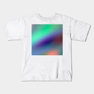 colorful abstract texture background art Kids T-Shirt